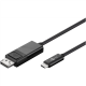 Goobay | USB-C- DisplayPort adapter cable (4k 60 Hz) | 79295 | USB-C male | DisplayPort male | USB-C to DP | 1.2 m