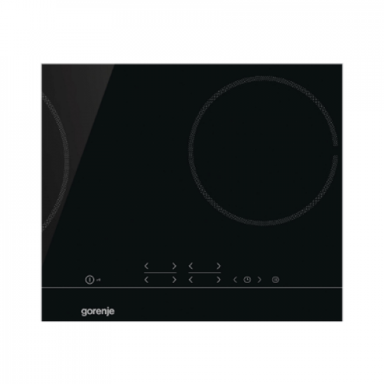Gorenje | Hob | ECT641BSC | Vitroceramic | Number of burners/cooking zones 4 | Touch | Timer | Black | Display