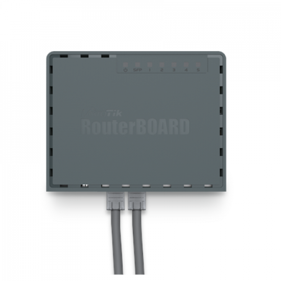 Enthernet Router hEX S | RB760iGS | No Wi-Fi | 10/100/1000 Mbit/s | Ethernet LAN (RJ-45) ports 5 | Mesh Support No | MU-MiMO No | No mobile broadband | Antenna type No antenna | 1 | 12 month(s)