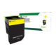 Lexmark Return Program Toner Cartridge | 2,3K Return Program Toner Cartridge | Toner cartridge | Yellow