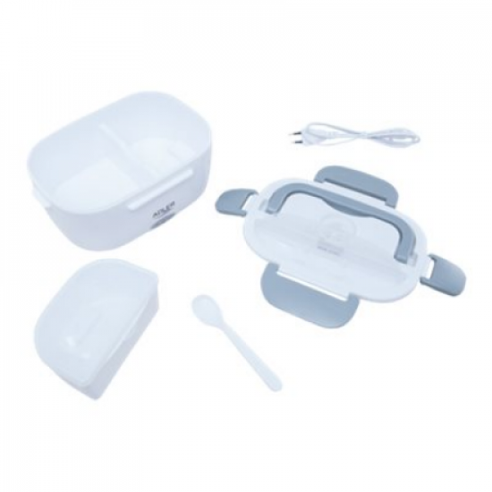 Adler | Lunch Box | AD 4474 | Capacity 1.1 L | White/ grey | Material Plastic
