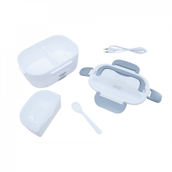 Adler | Lunch Box | AD 4474 | Capacity 1.1 L | White/ grey | Material Plastic