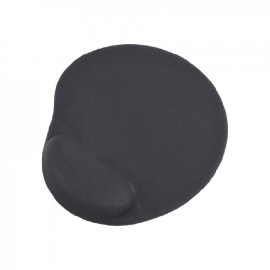 Gembird | Gel mouse pad with wrist support | Ergonomic mouse pad | 240 x 220 x 4 mm | Black