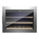 Caso | Wine cooler | WineSafe 18 EB | Energy efficiency class G | Built-in | Bottles capacity Up to 18 bottles | Cooling type Compressor technology | Stainless steel