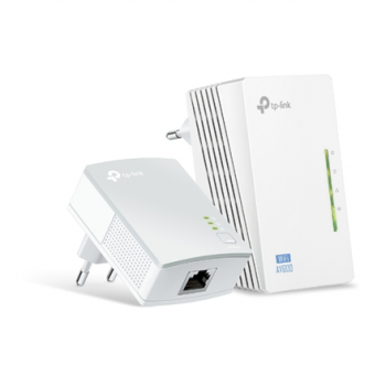 TP-LINK | Powerline Adapters Kit | TL-WPA4220 KIT | 10/100 Mbit/s | Ethernet LAN (RJ-45) ports 2 | 802.11n | 2.4GHz | Wi-Fi data rate (max) 300 Mbit/s