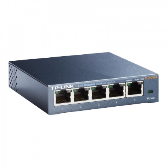 TP-LINK | Switch | TL-SG105 | Unmanaged | Desktop | Gigabit Ethernet (copper) ports quantity 5 | Power supply type External | 24 month(s)