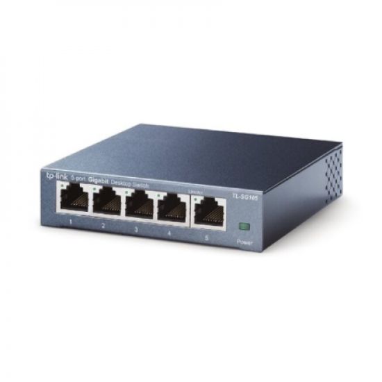 TP-LINK | Switch | TL-SG105 | Unmanaged | Desktop | Gigabit Ethernet (copper) ports quantity 5 | Power supply type External | 24 month(s)