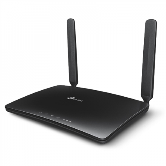 4G LTE Router | Archer MR200 | 802.11ac | 300+433 Mbit/s | 10/100 Mbit/s | Ethernet LAN (RJ-45) ports 3 | Mesh Support No | MU-MiMO No | 4G | Antenna type 2xDetachable antennas