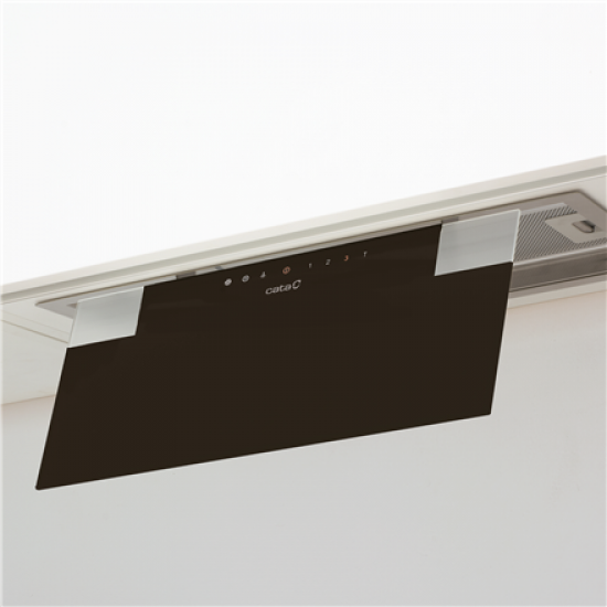 CATA | Hood | GC DUAL A 45 XGBK | Canopy | Energy efficiency class A | Width 45 cm | 820 m³/h | Touch control | LED | Black glass
