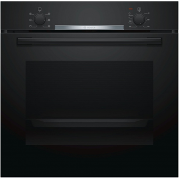 Bosch | Oven | HBA530BB0S | 71 L | A | Multifunctional | EcoClean | Push pull buttons | Height 60 cm | Width 60 cm | Black