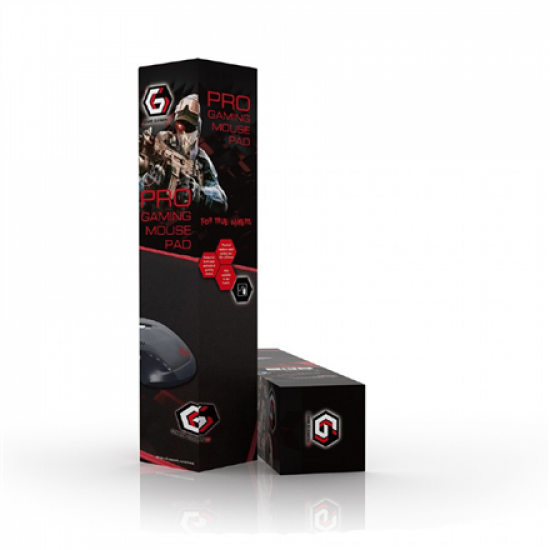 Gembird | Gaming mouse pad PRO, extra large | Black/Red