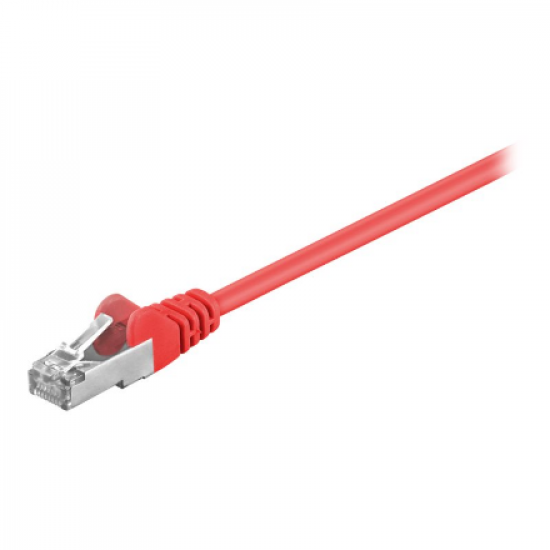Goobay | CAT 5e patchcable, F/UTP, red