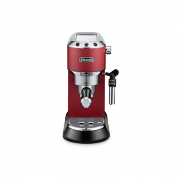 Delonghi | Dedica Espresso Coffee Maker | EC685.R | Pump pressure 15 bar | Built-in milk frother | Semi-automatic | 1300 W | Red
