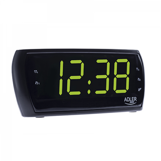 Adler | Alarmclock Radio | AD 1121 | Alarm function | Black