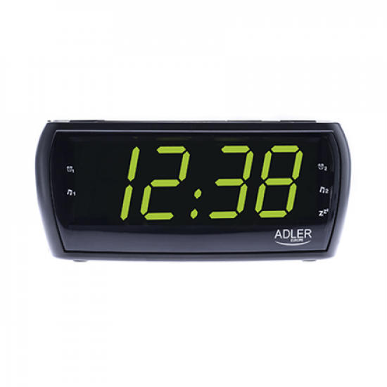 Adler | Alarmclock Radio | AD 1121 | Alarm function | Black