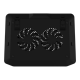 Deepcool | Notebook cooler | N80 | Black | 427x316x25 mm