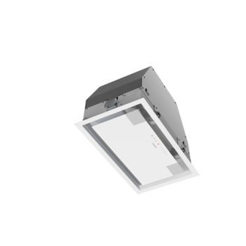 CATA | Hood | GC DUAL A 45 XGWH | Canopy | Energy efficiency class A | Width 45 cm | 820 m³/h | Touch control | LED | White glass