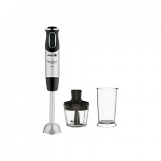 TEFAL | Blender | Quickchef 3-in-1 HB656838 | Hand Blender | 1000 W | Number of speeds 20 | Turbo mode | Chopper | Black