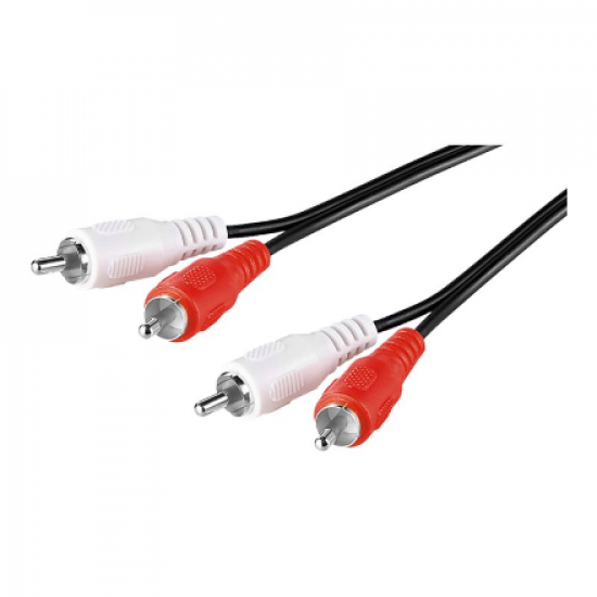 Goobay | Stereo RCA cable 2x RCA | 50028