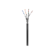 Goobay | CAT 6 outdoor network cable, S/FTP (PiMF) | 57197 | Black