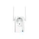 TP-LINK | Extender with AC Passthrough | TL-WA860RE | 10/100 Mbit/s | Ethernet LAN (RJ-45) ports 1 | 802.11n | 2.4GHz | Wi-Fi data rate (max) 300 Mbit/s | Extra socket