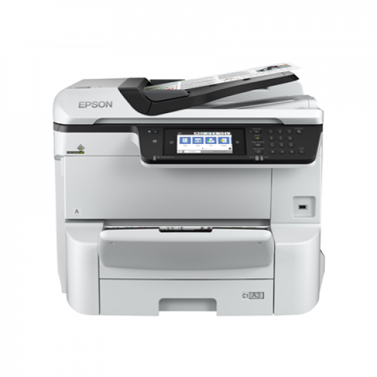 Epson Multifunctional printer | WF-C8610DWF | Inkjet | Colour | All-in-One | A3 | Wi-Fi | Grey/Black