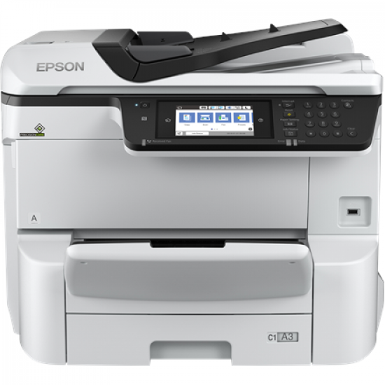 Epson Multifunctional printer | WF-C8690DWF | Inkjet | Colour | All-in-One | A4 | Wi-Fi | Grey/Black