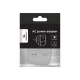 Gembird | AC power adapter, UK socket to EU Schuko plug, 7.5 A | Travel adapter