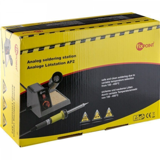 for carrying out all kinds of soldering operations at home | AP2 analogue soldering station | 48 W
