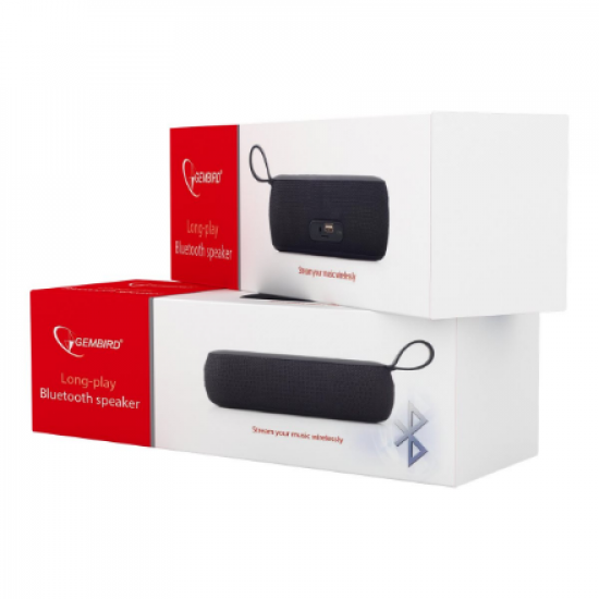 Gembird | Long-play Bluetooth speaker | SPK-BT-04 | Black | 2 x 5 W
