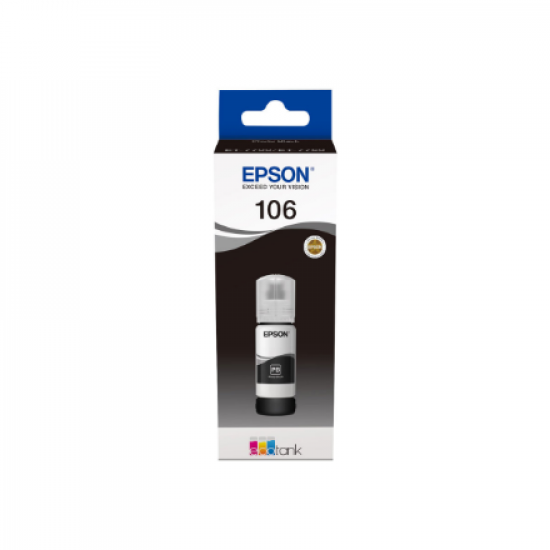 Epson Ecotank Photo | 106 | Ink Bottle | Black