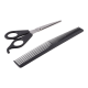 Tristar | Hair trimmer | Step precise 3 - 12 mm | Black/ stainless steel