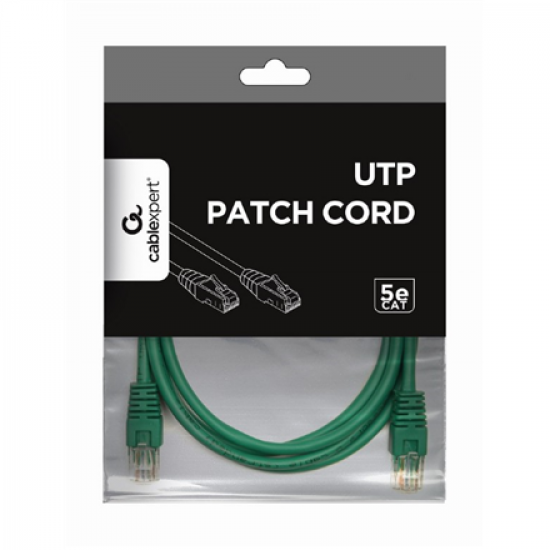 Cablexpert | CAT5e UTP Patch cord, 1m | PP12-1M/G