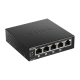D-Link | Switch | DGS-1005P | Unmanaged | Desktop | Gigabit Ethernet (copper) ports quantity 5 | Power over Ethernet (PoE) ports quantity 4 | Power supply type External