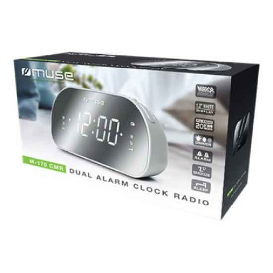 Muse | Clock radio | M-170CMR | Alarm function