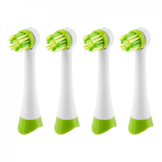 ETA | Toothbrush replacement | Heads | For kids | Number of brush heads included 4 | Number of teeth brushing modes Does not apply | White/Green