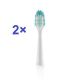 ETA | Toothbrush replacement  for ETA0709 | Heads | For adults | Number of brush heads included 2 | Number of teeth brushing modes Does not apply | White