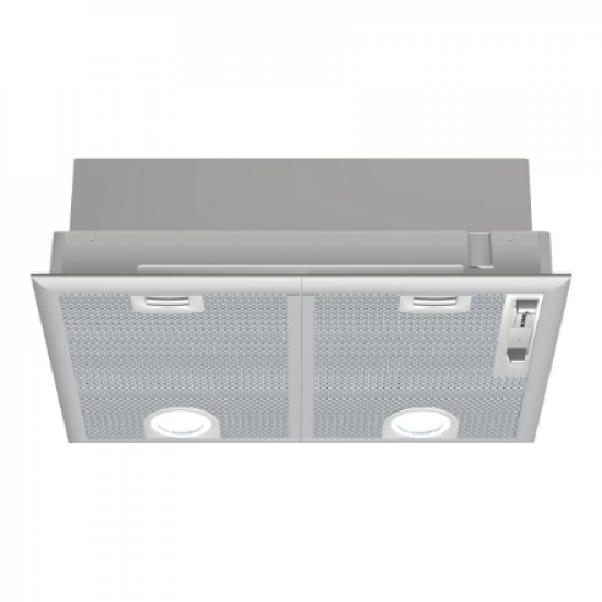 Bosch | Hood Serie 4 | DHL555BL | Canopy | Energy efficiency class C | Width 50 cm | 590 m³/h | Mechanical control | LED | Silver