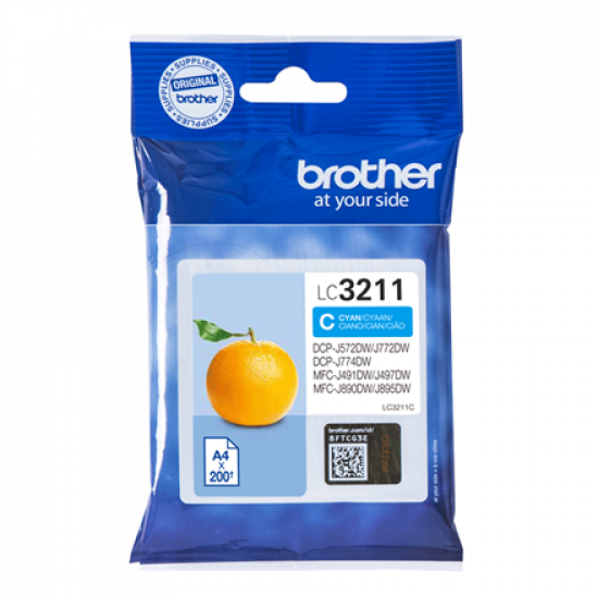 Brother LC3211C | Inkjet cartridge | Cyan