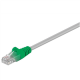 Goobay | CAT 5e Crossover-patch cable, U/UTP | 68864 | Grey, green RJ45 male (8P8C) | RJ45 male (8P8C)