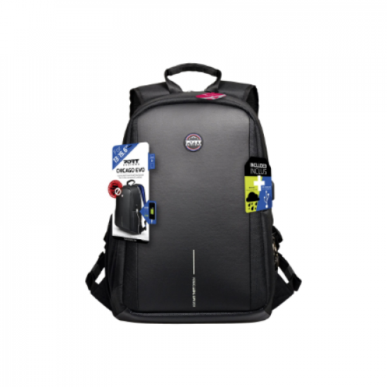 PORT DESIGNS | Chicago EVO | ANTI-THEFT | Fits up to size 15.6 