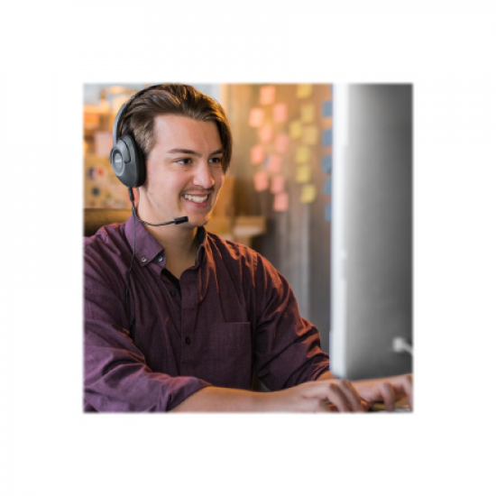 Koss | Headphones | SB42 USB | Wired | On-Ear | Microphone | Black/Grey