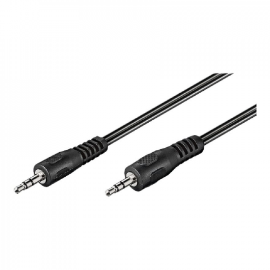 Goobay | AUX audio connector cable | 50449 | 3.5 mm male (3-pin, stereo) | 3.5 mm male (3-pin, stereo)