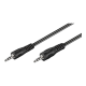 Goobay | AUX audio connector cable | 50449 | 3.5 mm male (3-pin, stereo) | 3.5 mm male (3-pin, stereo)