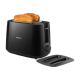 Philips | Daily collection toaster | HD2582/90 | Power 830 W | Number of slots 2 | Housing material Plastic | Black