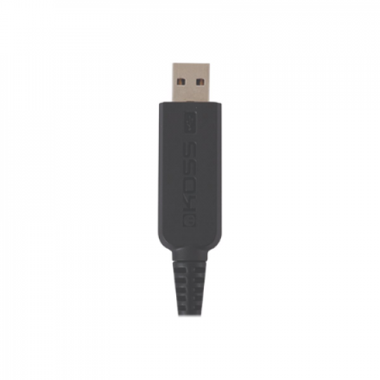 Koss | Headphones | CS100USB | Wired | On-Ear | Microphone | Noise canceling | Gold