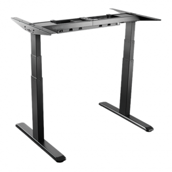 LogiLink EO0001 Sit-Stand Desk Frame, dual motor, black | Logilink