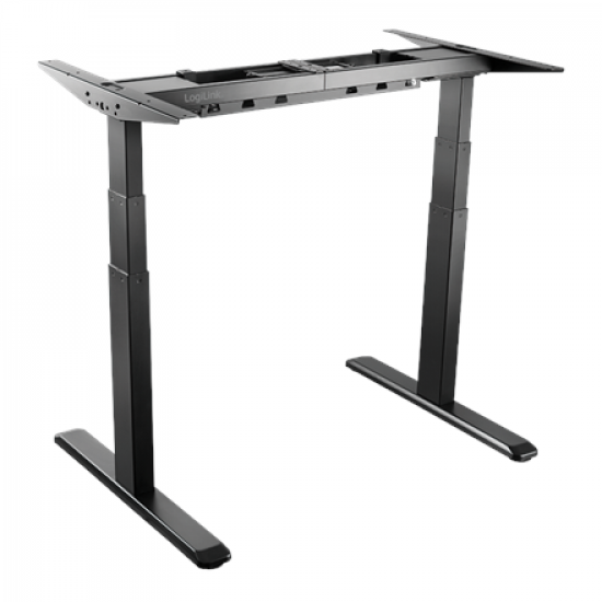 LogiLink EO0001 Sit-Stand Desk Frame, dual motor, black | Logilink