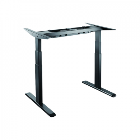 LogiLink EO0001 Sit-Stand Desk Frame, dual motor, black | Logilink