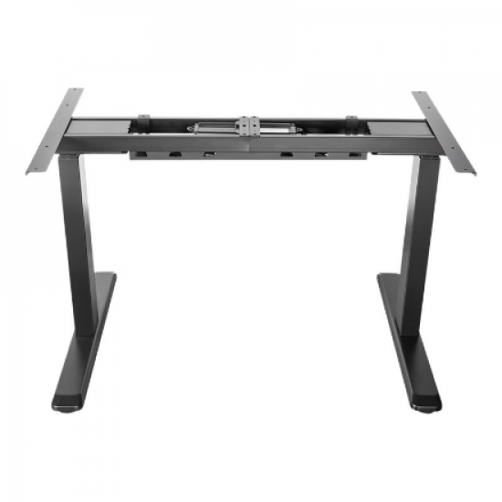 LogiLink EO0001 Sit-Stand Desk Frame, dual motor, black | Logilink